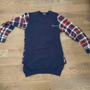 Vintage LF sweatshirt+flannel
